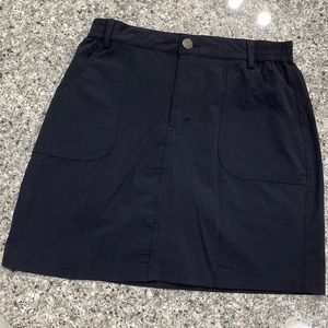 Baleaf - Black Golf Skort with built-in Shorts - Size Medium